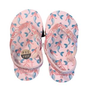 Reef Little Stargazer Mermaid Girls Pink Sandals