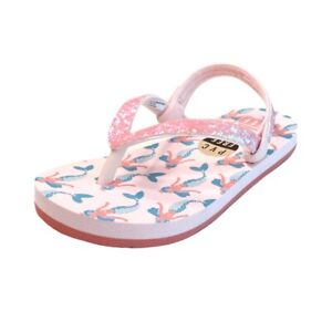 Reef Little Stargazer Mermaid Girls Pink Sandals