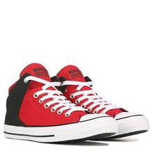 Load image into Gallery viewer, Converse Chuck Taylor All Star Mens High Street Mid Red Black White Shoes