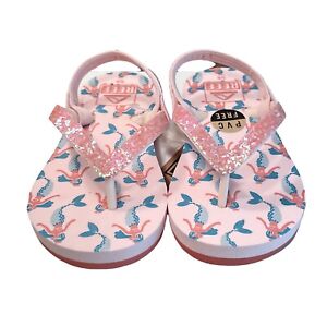 Reef Little Stargazer Mermaid Girls Pink Sandals