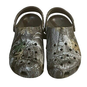 Crocs Mens Classic Realtree Edge Size 13 Clogs Camouflage