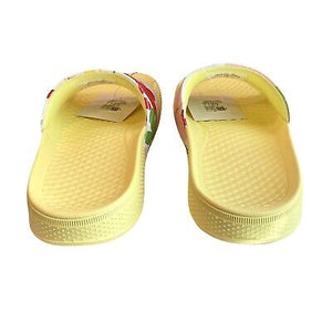 Converse All Star Gils Yellow Floral Slides Sandals