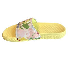 Load image into Gallery viewer, Converse All Star Gils Yellow Floral Slides Sandals