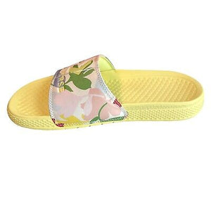 Converse All Star Gils Yellow Floral Slides Sandals