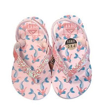 Load image into Gallery viewer, Reef Little Stargazer Mermaid Girls Pink Sandals