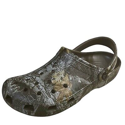 Crocs Mens Classic Realtree Edge Size 13 Clogs Camouflage